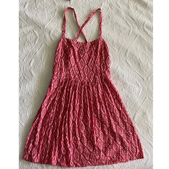 Abercrombie & Fitch Dresses & Skirts - Abercrombie & Fitch Pink Pattern Mini Dress